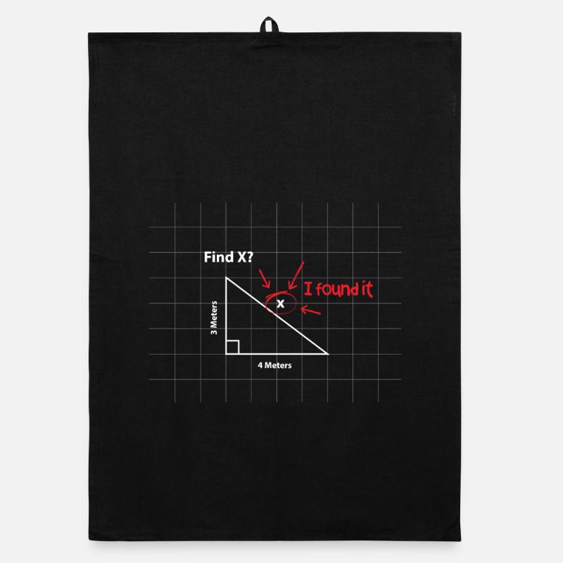 Find X Math Puzzle Organic dish towel