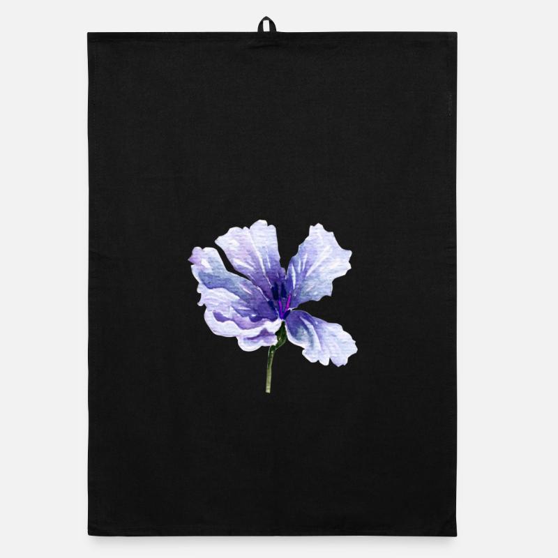 flower Organic dish towel