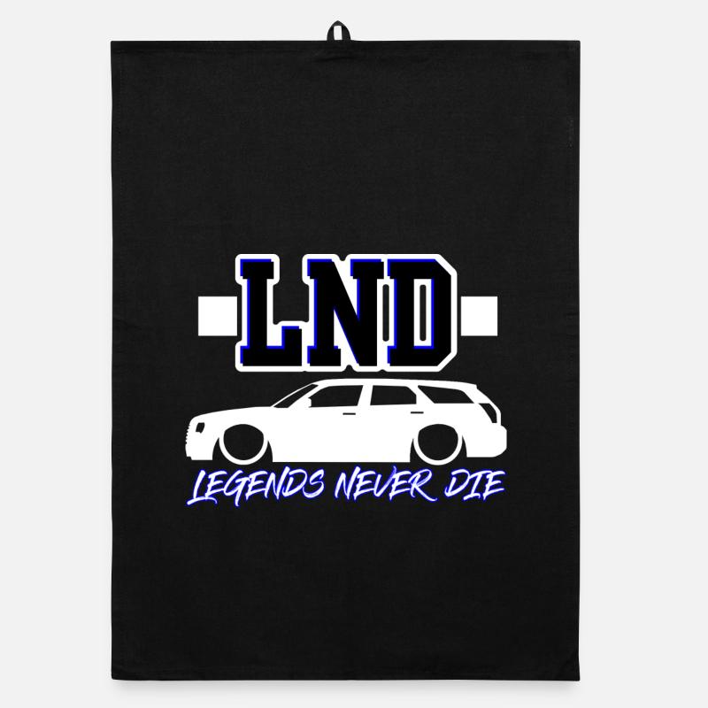 LND Legenden sterben nie Organic Geschirrtuch