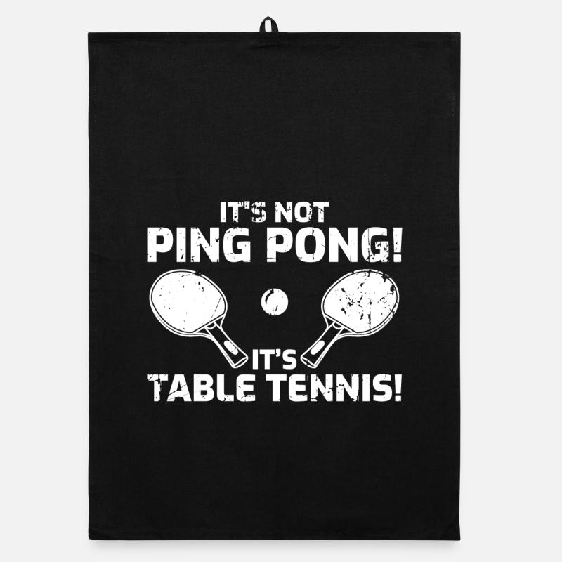 Table tennis joke Organic dish towel