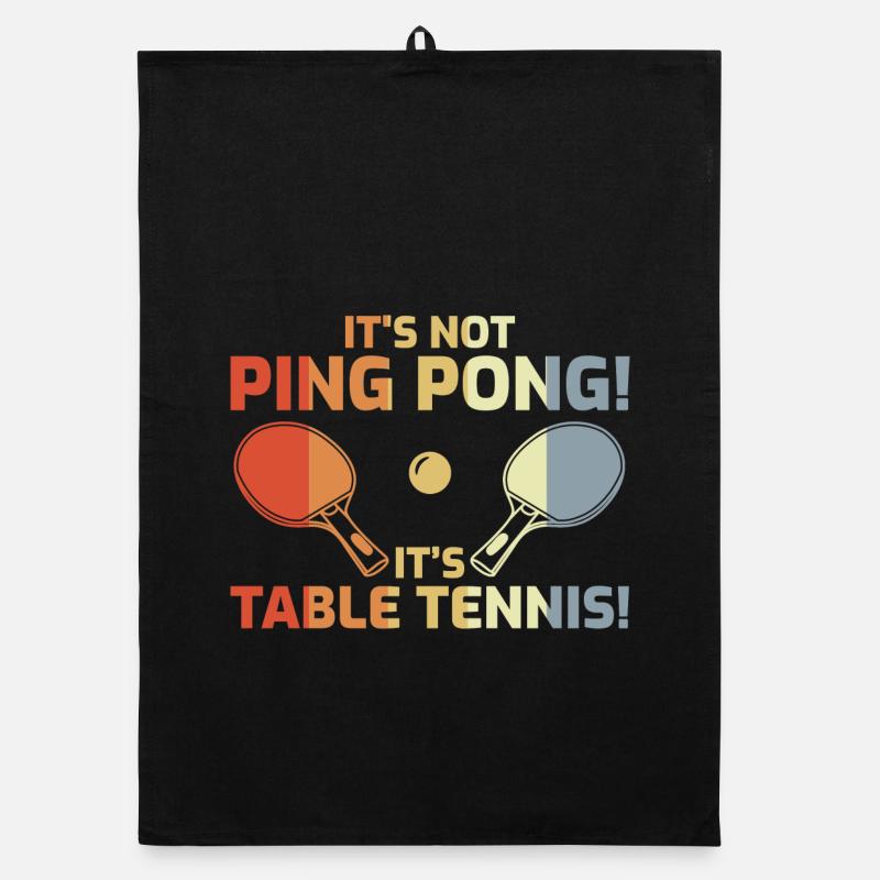 It's Not Ping Pong Organic Geschirrtuch