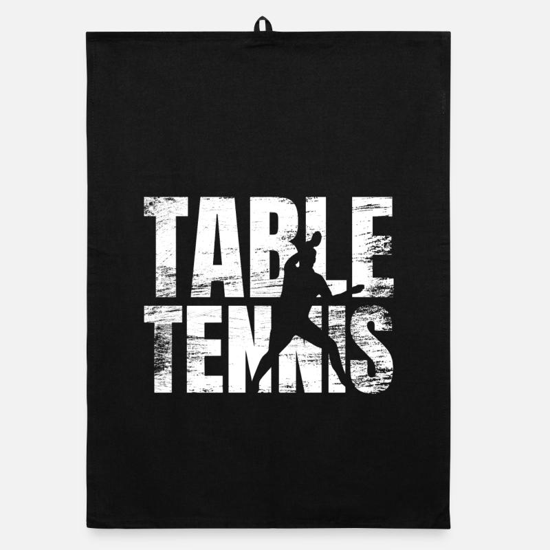 Table tennis Organic dish towel