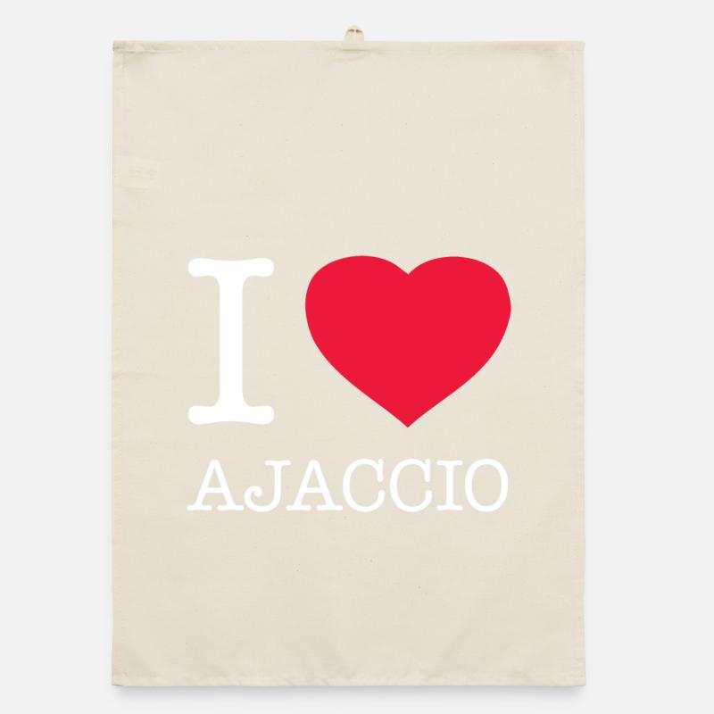 J’ADORE AJACCIO Torchon bio