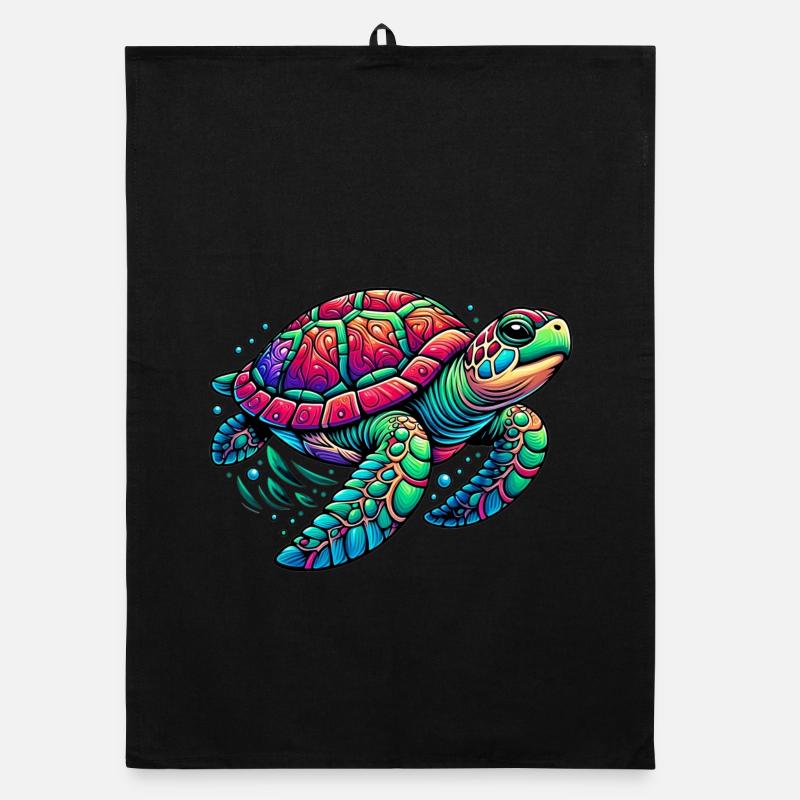 Turtle Organic dish towel