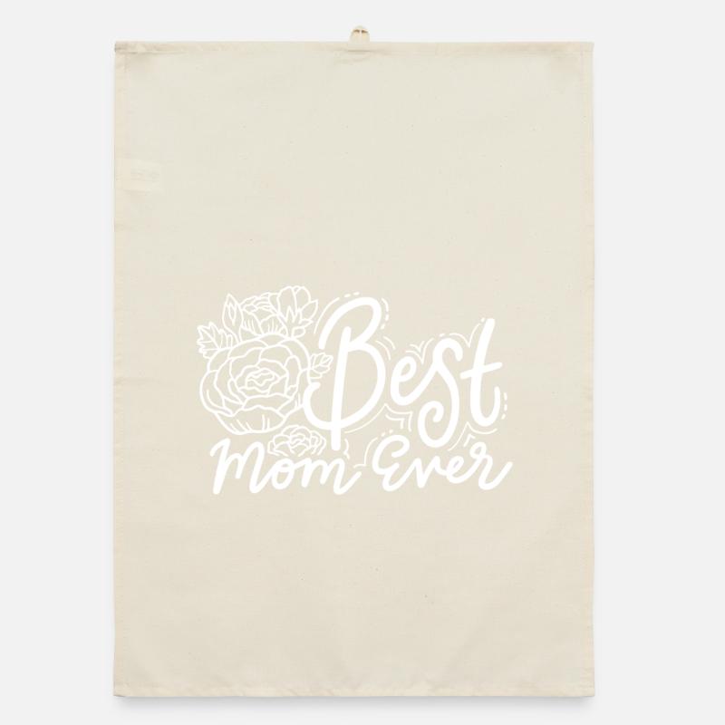 Beste Mama Muttertag Organic Geschirrtuch