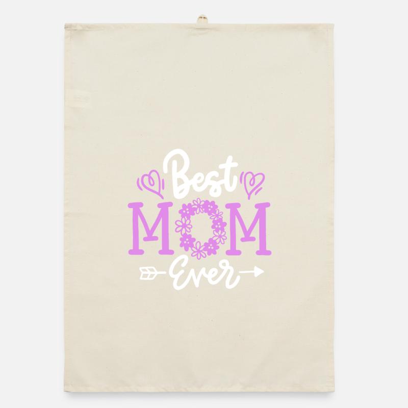 Beste Mama Muttertag Organic Geschirrtuch