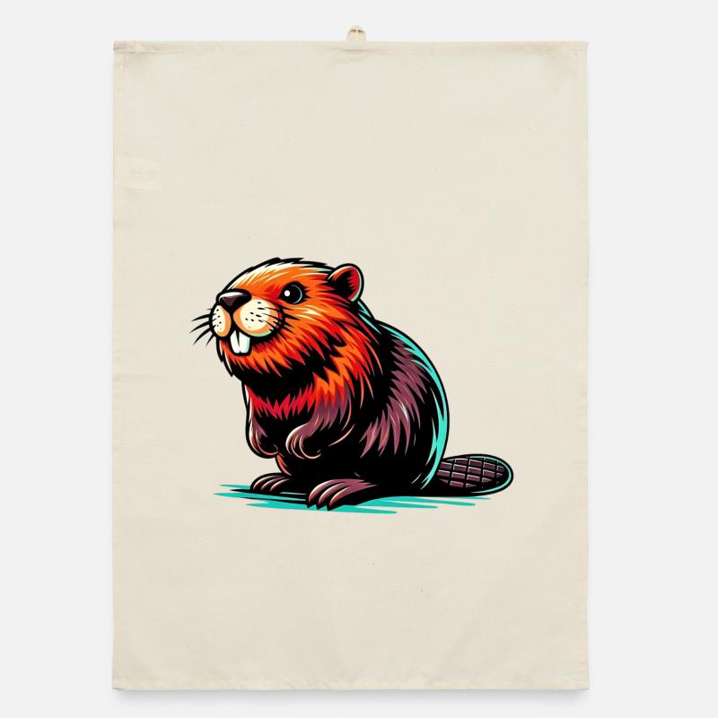 Beaver Organic dish towel