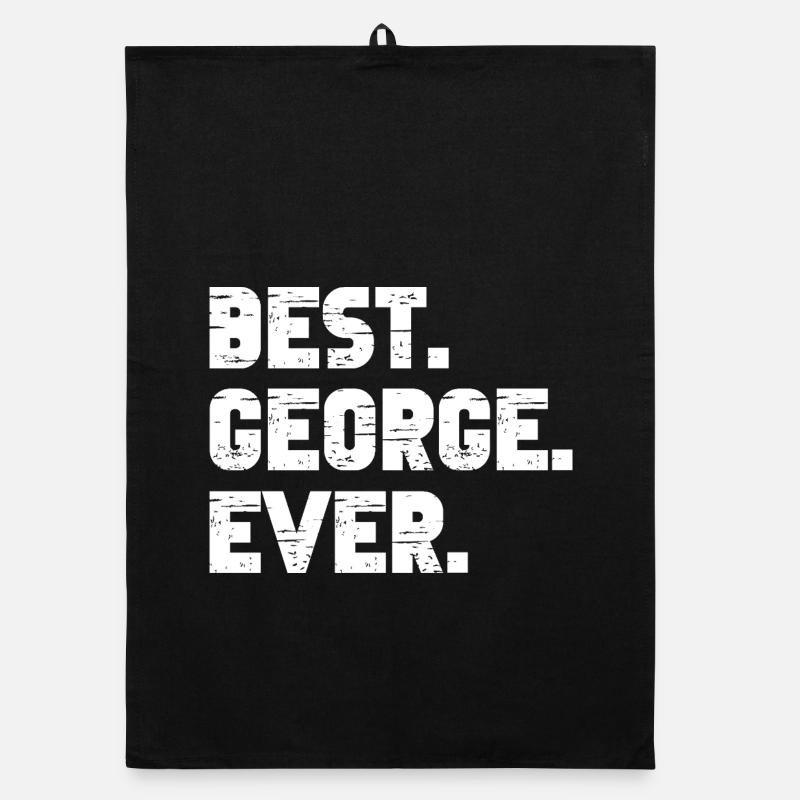 Best George Ever Geschenk Spruch Organic Geschirrtuch