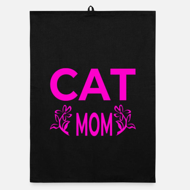 feline Organic dish towel