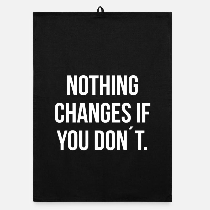 NOTHING CHANGES IF YOU DON ́T. | Greyline Official Organic dish towel