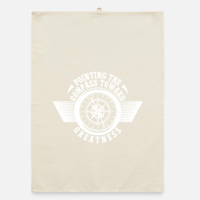 boys scout Scouting Pointing The Compass Scout Organic Geschirrtuch