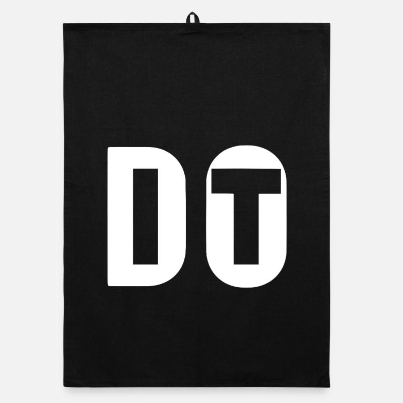 Do It Don't Quit Organic dish towel