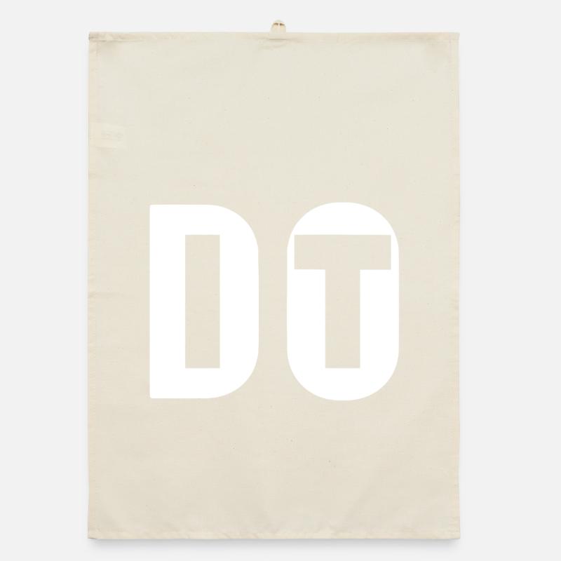 Do It Don't Quit Organic dish towel
