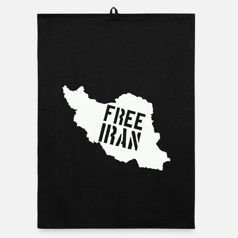 Iran Liberté Iran Libérer l’Iran Torchon bio