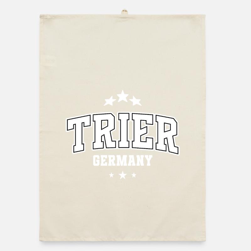 Trier Germany Emblem Organic dish towel