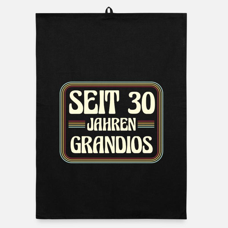 30 ans Anniversaire 30 Torchon bio