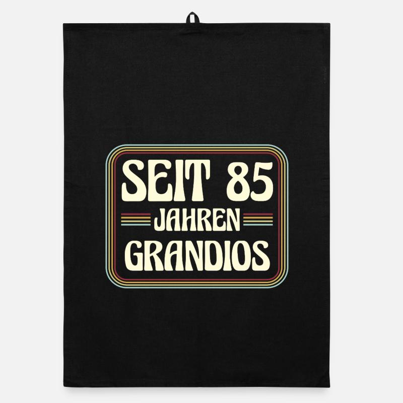85 ans Anniversaire 85 Torchon bio