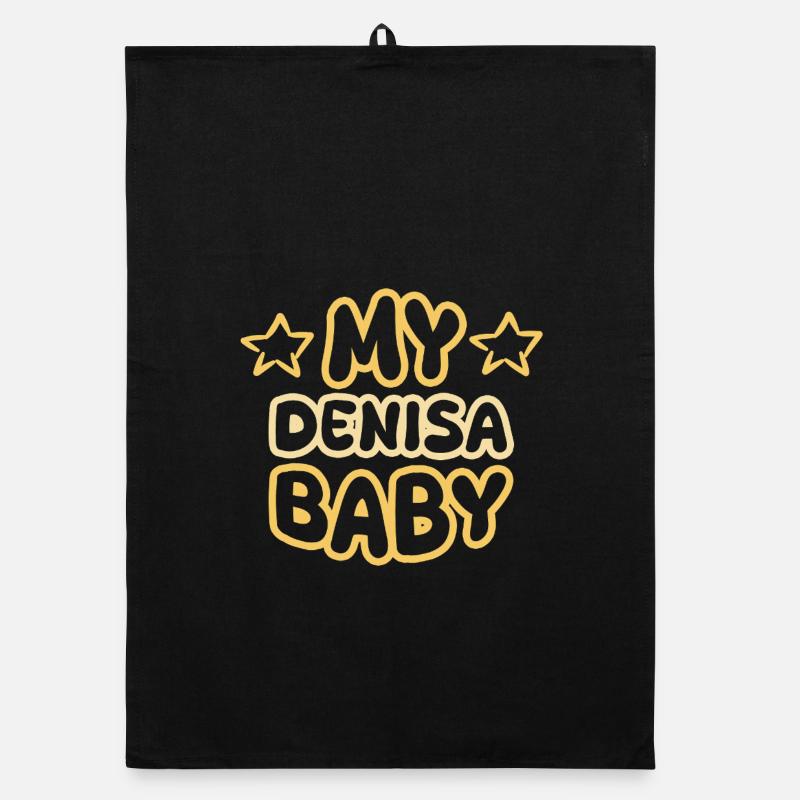 Spruch Denisa Organic Geschirrtuch