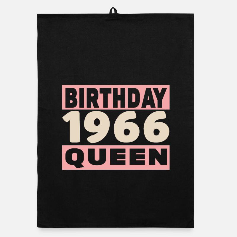 Biker 60 Years 1966 Anniversary Organic dish towel