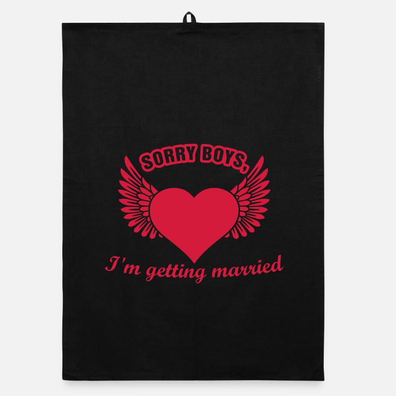 hen night Organic dish towel