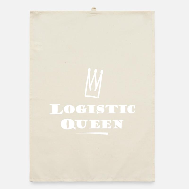Queen of Logistics Organic dish towel