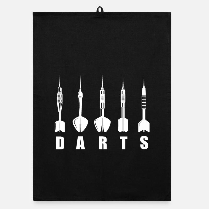 Dart Darts Darts logo Organic dish towel