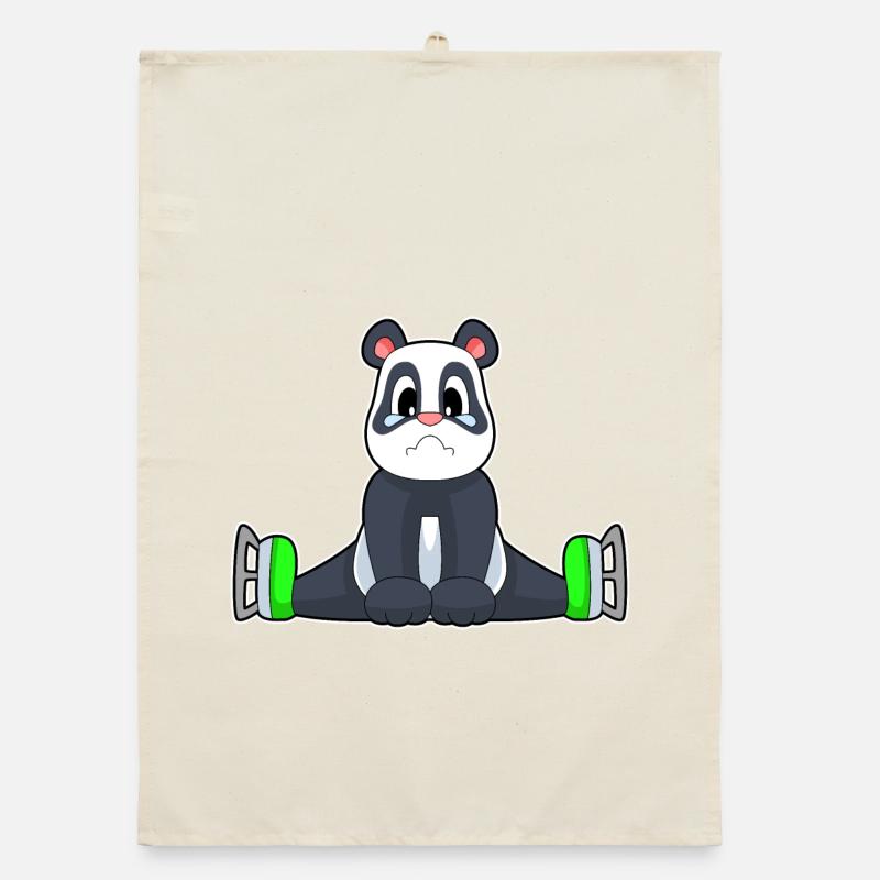 Patins à glace Panda Torchon bio