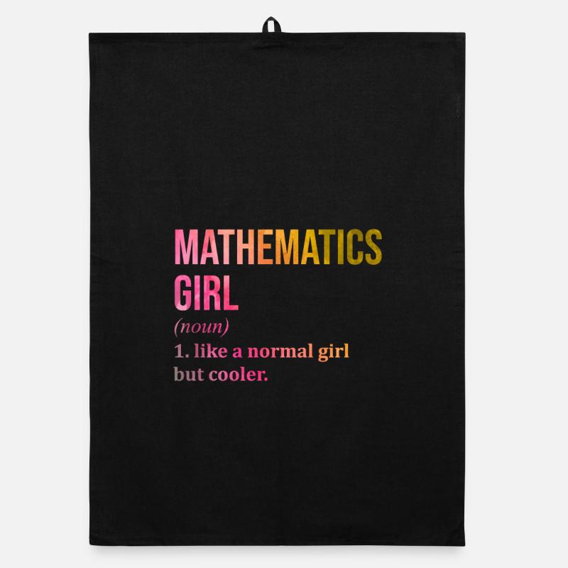 mathematisch Organic Geschirrtuch