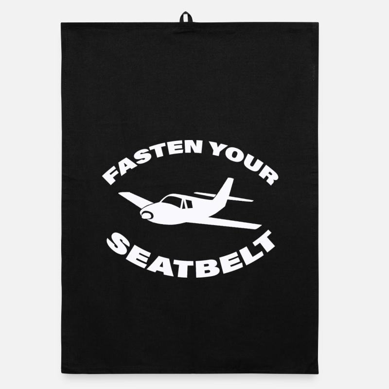 FASTING YOUR SEATBELT Organic dish towel