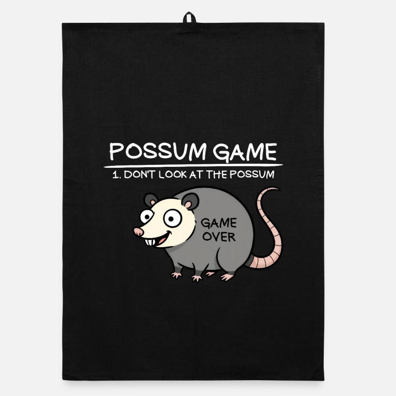 Possum Game Don’t Look at the Possum Funny P Torchon bio