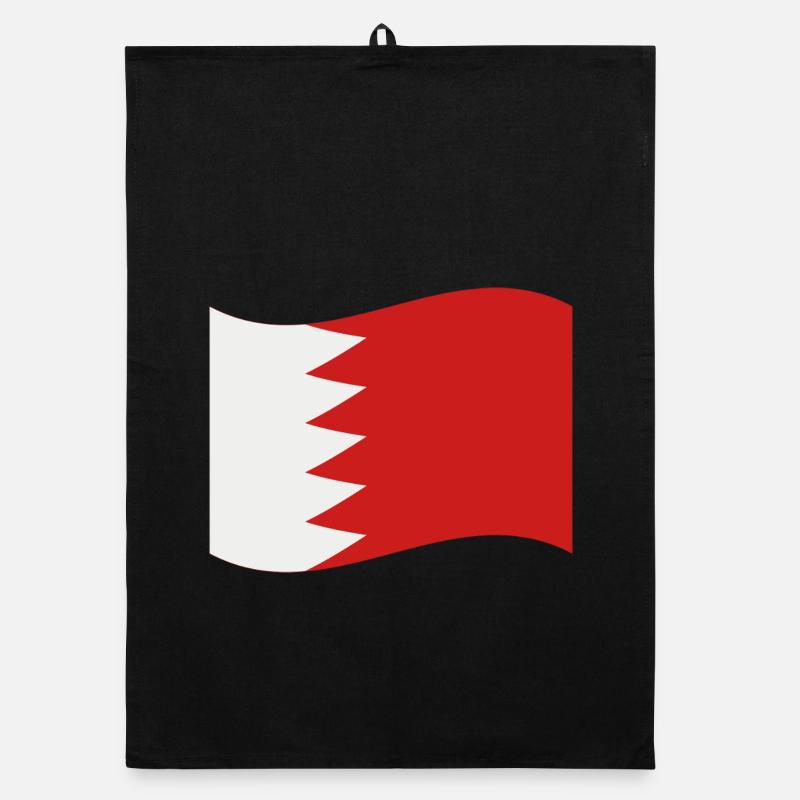 Drapeau de Bahreïn Torchon bio