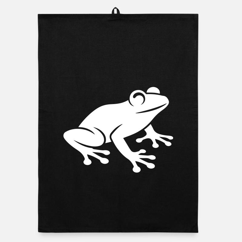 Icône de grenouille Torchon bio