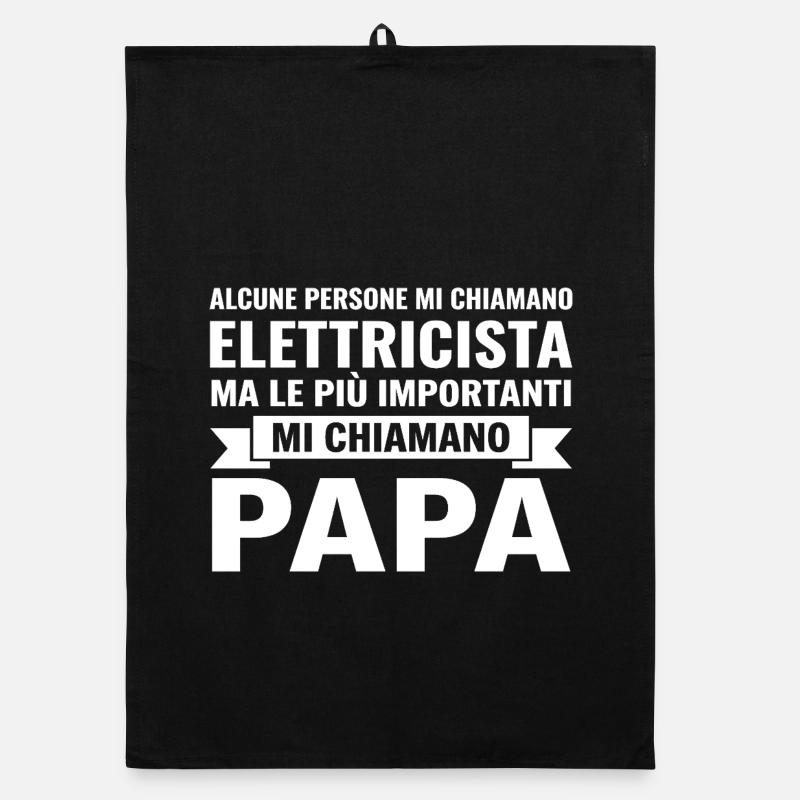 Electrician Father's Day Gift Idea Organic dish towel