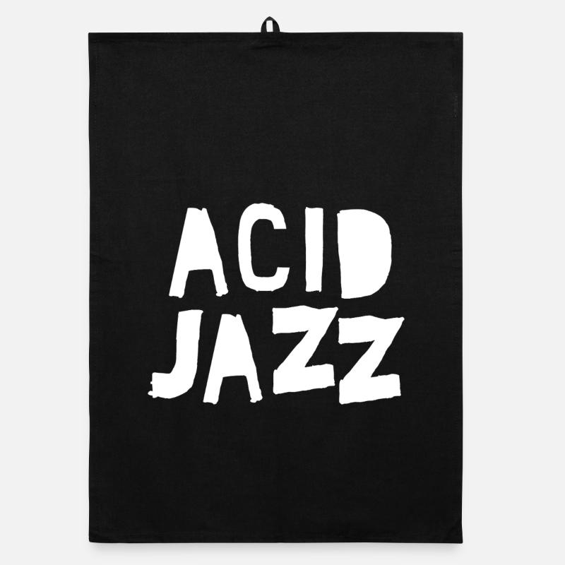 Acid Jazz Bold Typography Tee Torchon bio