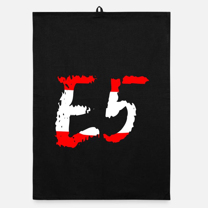 E5 Oberstdorf Meran Organic Geschirrtuch