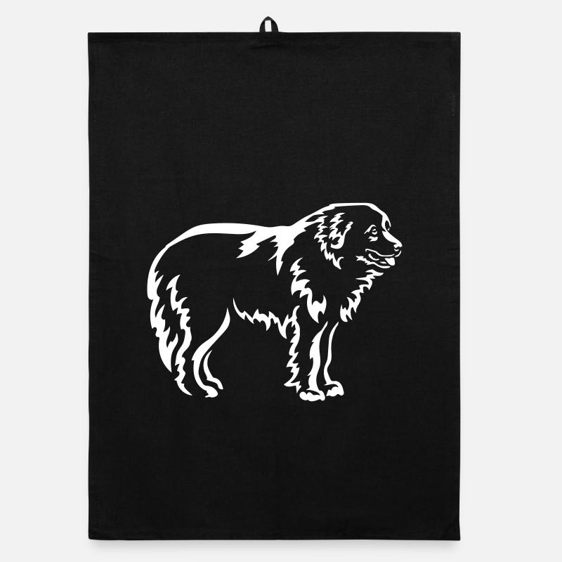 Maremmano "Black Edition" Organic Geschirrtuch