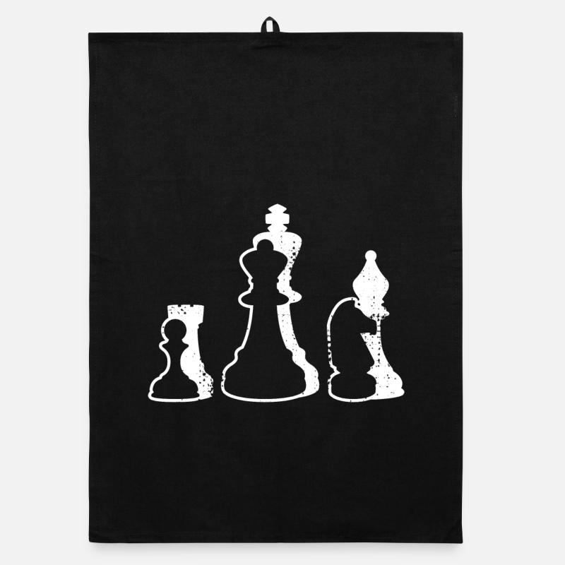 Pièces d’échecs Torchon bio