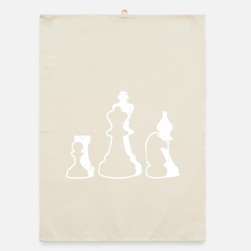 Pièces d’échecs Torchon bio