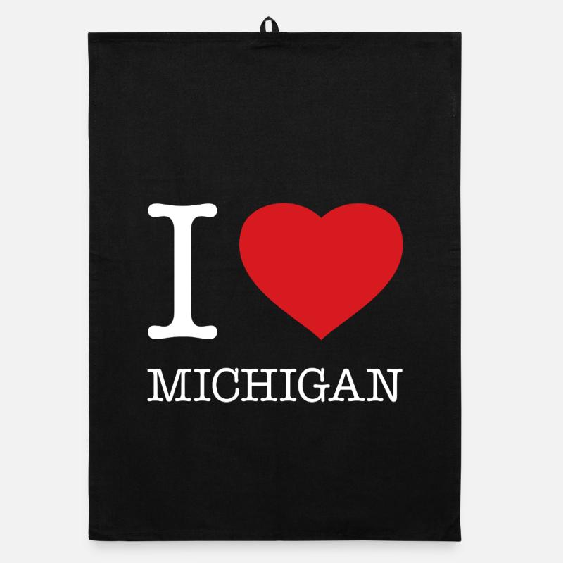 J’ADORE LE MICHIGAN Torchon bio