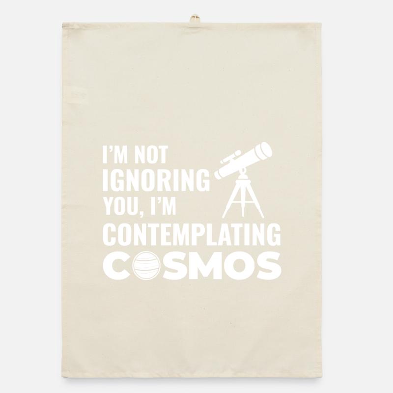 Astronomy Solar System Design  Organic dish towel