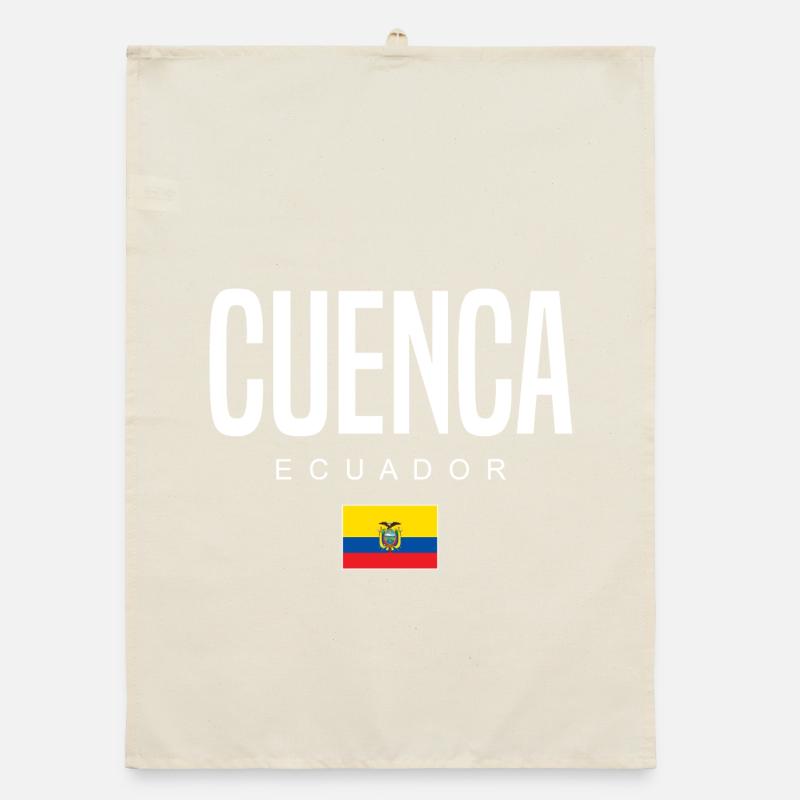 Cuenca Ecuador Ecuadorianer Organic Geschirrtuch