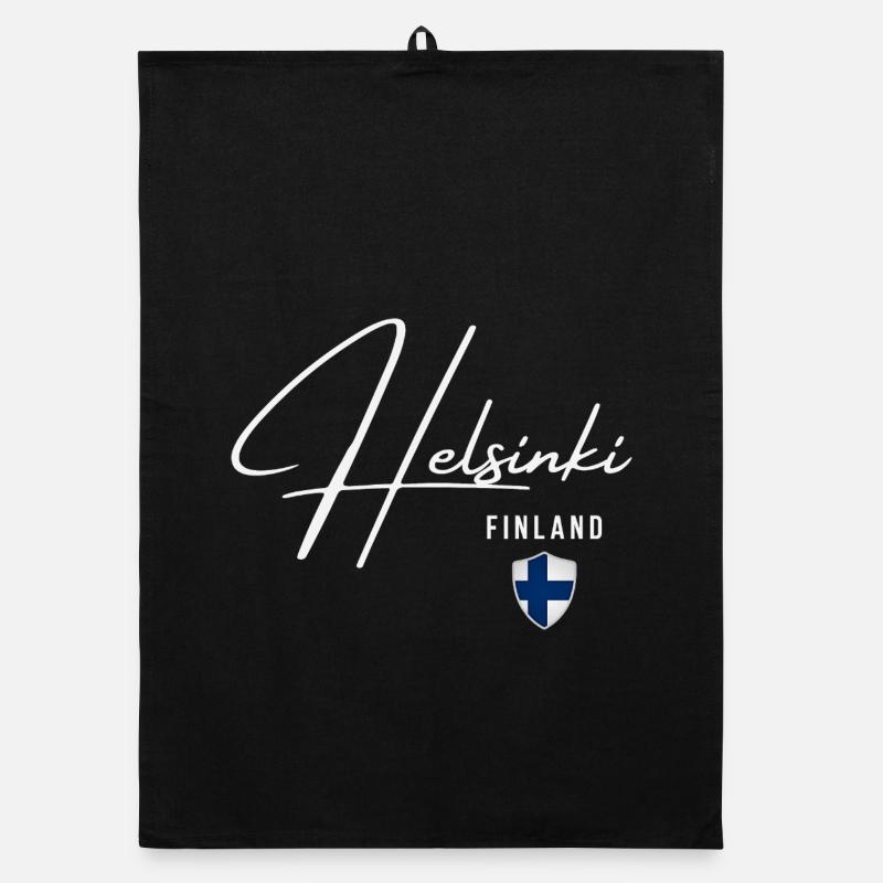Helsinki Finlande, design élégant Helsinki Torchon bio