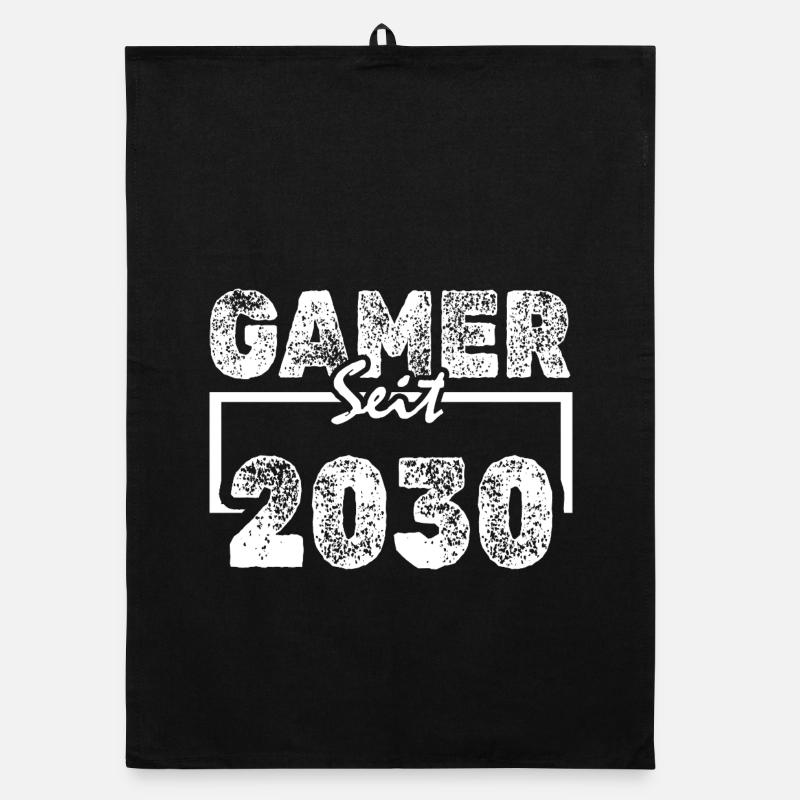 Zocken 2030 Organic Geschirrtuch