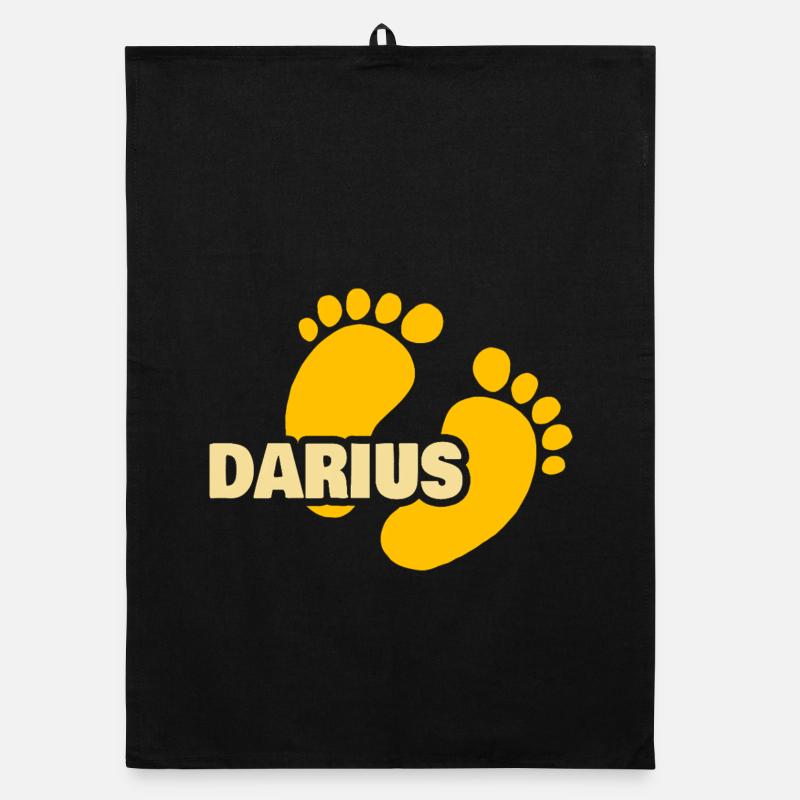 Gift for Darius Organic dish towel