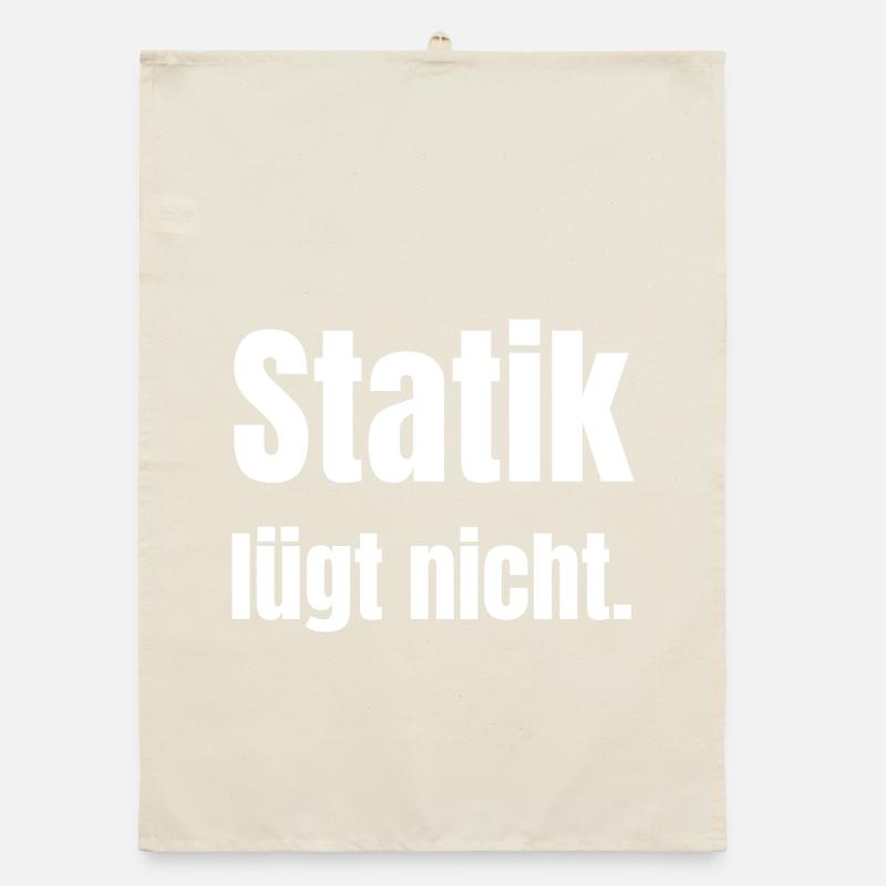 Statics does not lie. Organic dish towel