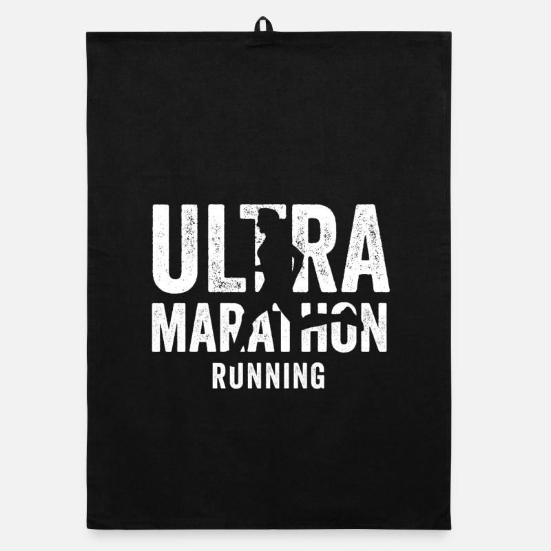 Ultra-Marathon-Lauf Organic Geschirrtuch