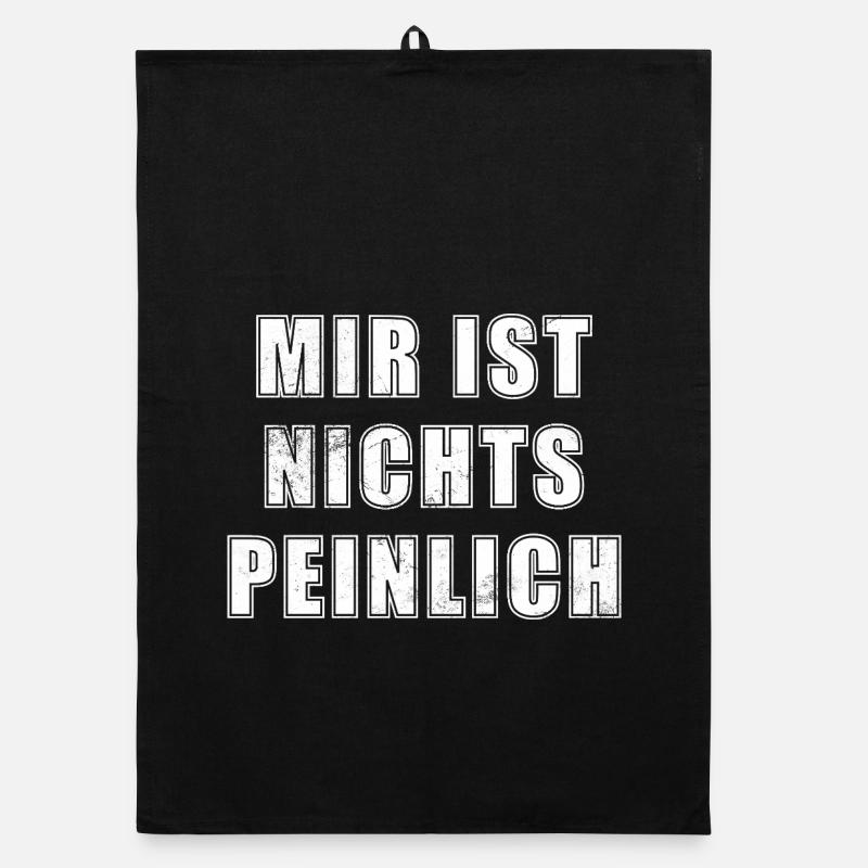 Lieber Peinlich Als Langweilig Lustiges Geschenk Organic Geschirrtuch