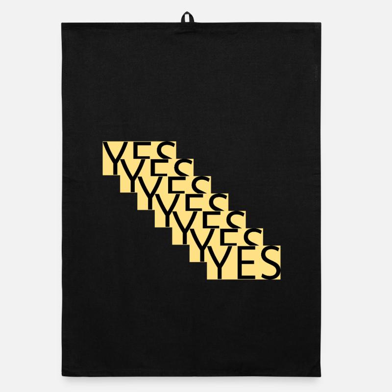 YES – Stufenstatement in Gold Torchon bio