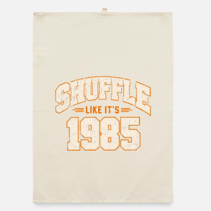 Mischen Sie wie ein Vintage-Jubiläumsgeschenk von 1985 Organic Geschirrtuch