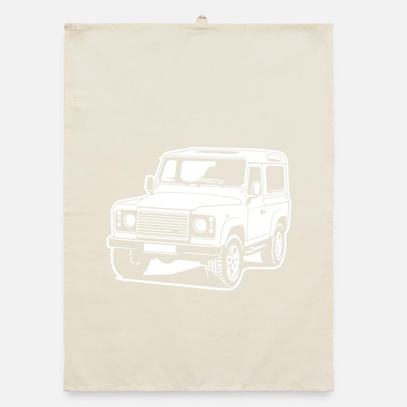 Defender (Difference Image) Organic dish towel